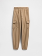 Kids Pull-On Cargo Parachute Pants
