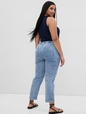 Mid Rise Easy Denim Utility Jeans