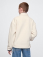 Kids Sherpa Logo Half-Zip Pullover