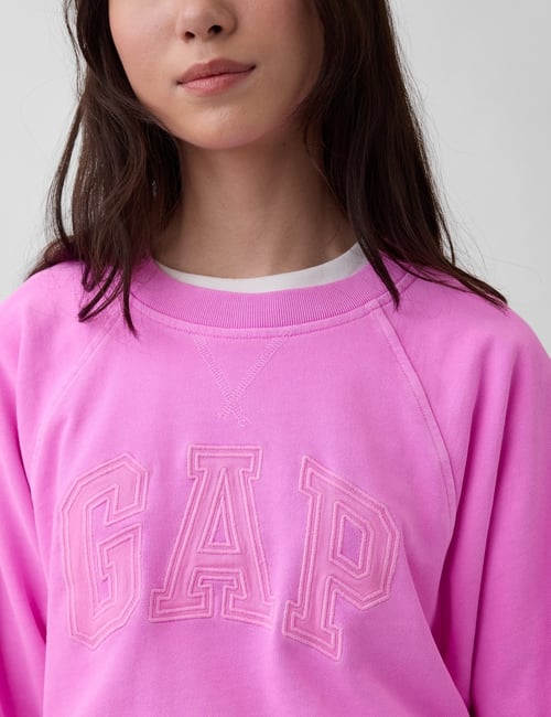 French Terry Raglan Logo Sweatshirt