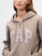 Relaxed Gap Logo Zip Hoodie