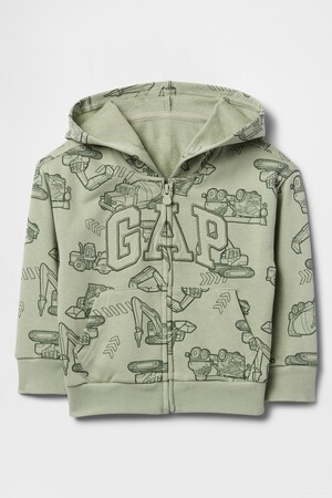 babyGap Relaxed Logo Zip Hoodie