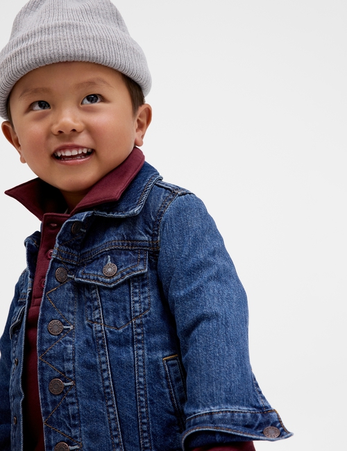 babyGap Icon Denim Jacket with Washwell