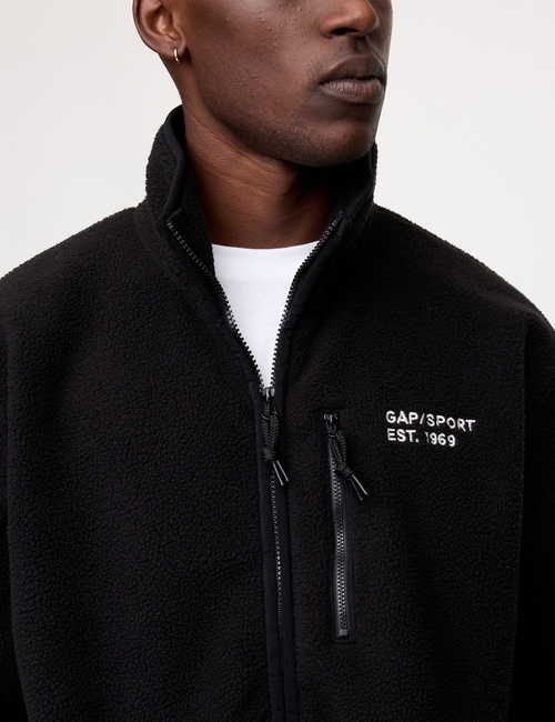 Gap Logo Arctic Fleece Zip Jacket