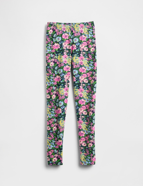 Kids Floral Leggings