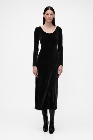 GAP STUDIO VELVET TEE GOWN