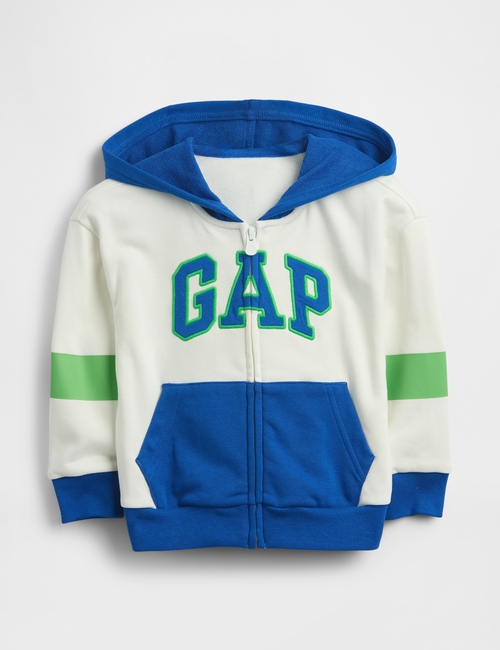babyGap Relaxed Logo French Terry Zip Hoodie
