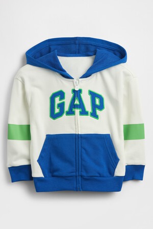 babyGap Relaxed Logo French Terry Zip Hoodie