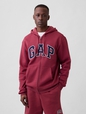 Relaxed Gap Logo Zip Hoodie