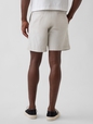 7.5" Linen-Cotton Shorts