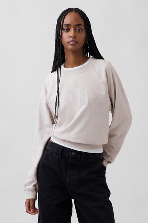 French Terry Raglan Logo Sweatshirt