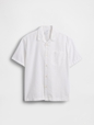 Kids Linen-Cotton Relaxed Vacay Shirt