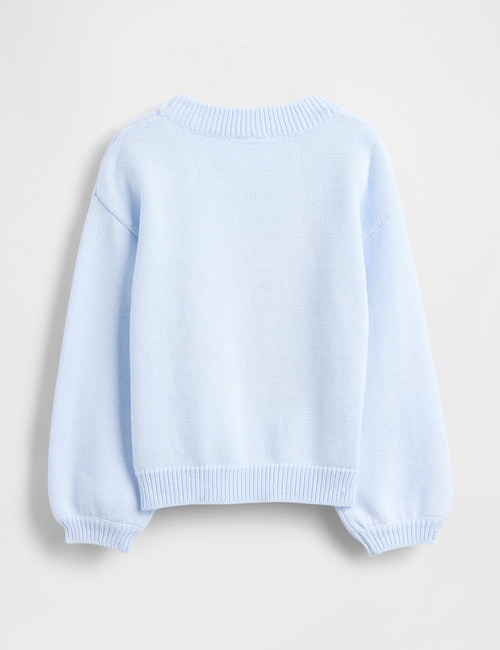 PNT SNOOPY BUBBLE SLV SWEATER