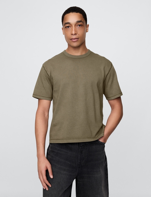 Adult Heavyweight Crop T-Shirt