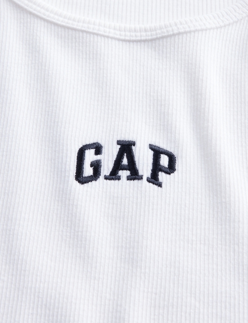 Modern Rib Gap Logo T-Shirt