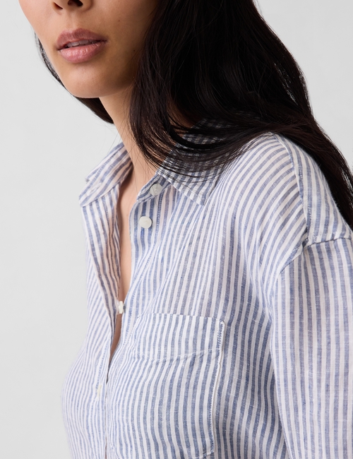 100% Linen Oversized Shirt