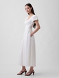 SS DROPWAIST LINEN MAXI DRESS