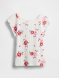 Kids Lace-Trim Pointelle T-Shirt