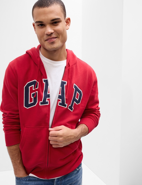 Gap Logo Zip Hoodie