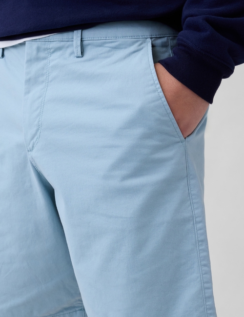 9" Essential Khaki Shorts