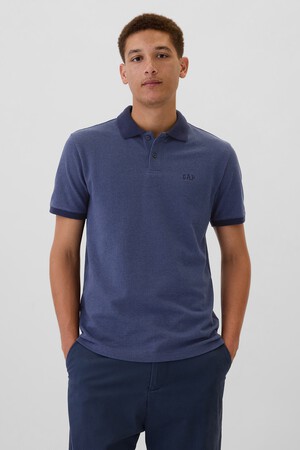 Gap Logo Pique Polo Shirt