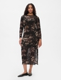 Mesh Midi Dress