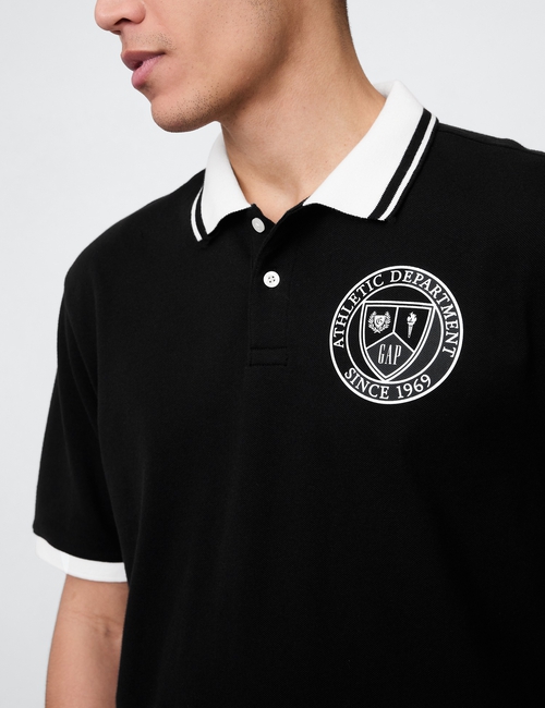 تي شيرت بولو بيكيه بشعار جاب