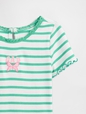Baby & Toddler Embroidered Logo Rib T-Shirt
