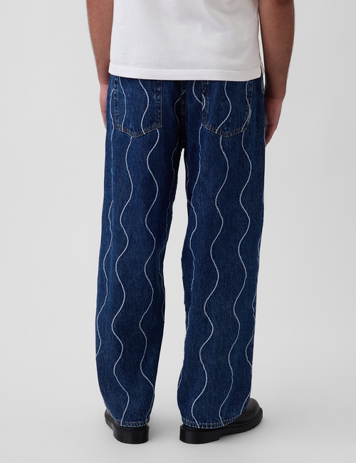 GAP X HFR BAPTISTE HIGH TIDE JEAN EMBROIDERED