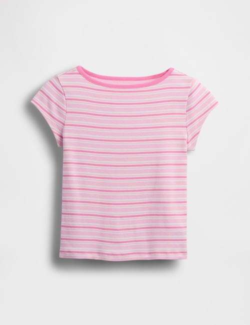 Kids Cap-Sleeve Fitted T-Shirt