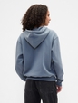 Relaxed Gap Logo Zip Hoodie