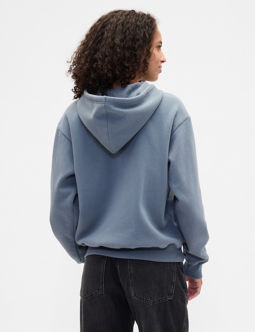Relaxed Gap Logo Zip Hoodie