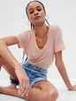 Linen-Blend T-Shirt