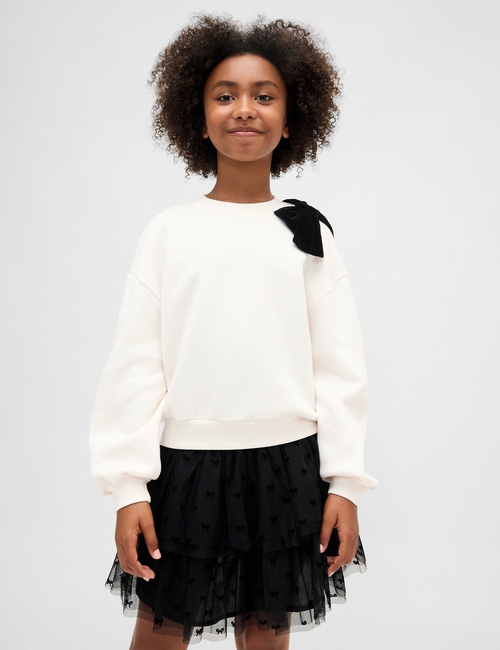 Kids Embellished Dolman Sweatshirt