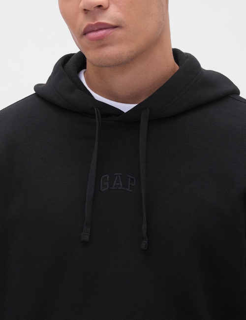 Relaxed Gap Mini-Logo Hoodie