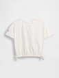 DIS SS BOW GRAPHIC CHARACTER TEE - APRIL