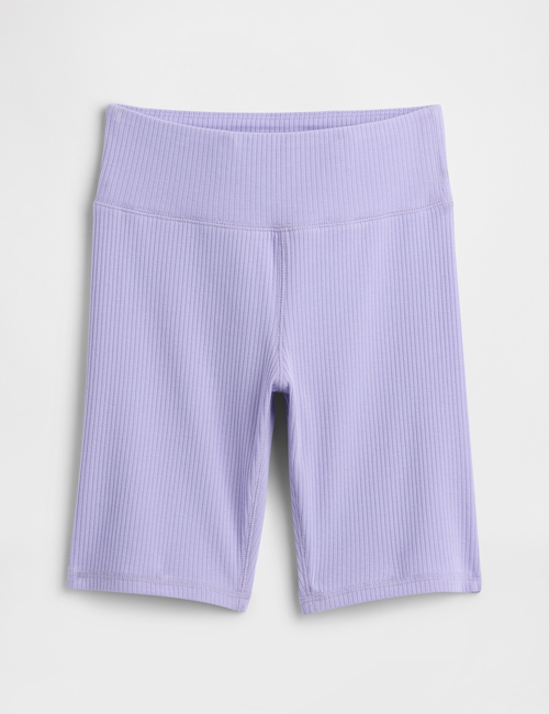Kids Ribbed Bike Shorts