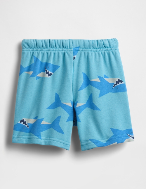 babyGap Relaxed French Terry Logo Pull-On Shorts