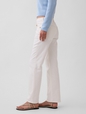 Mid Rise Relaxed Straight Jeans