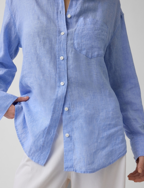 100% Linen Oversized Shirt