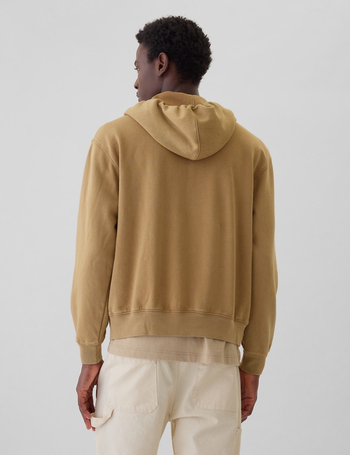 Logo Zip Hoodie