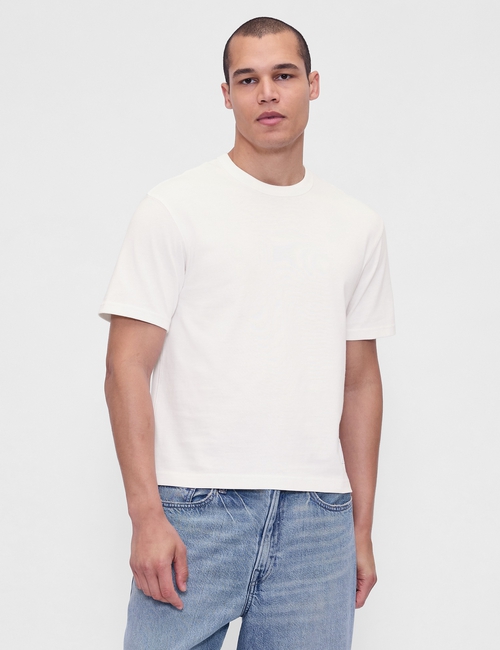 Heavyweight Crop Graphic T-Shirt