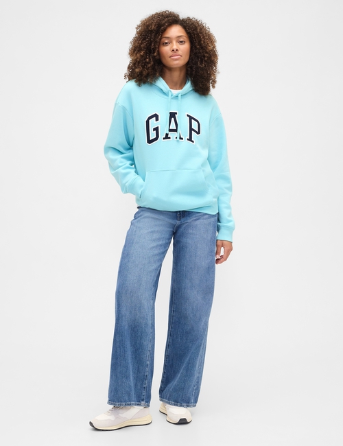 Relaxed Gap Logo Hoodie