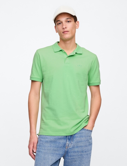 Gap Logo Pique Polo Shirt