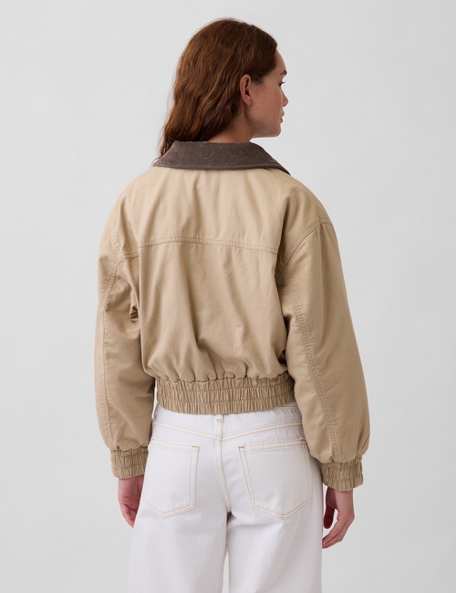 Oversized Bomber Jacket