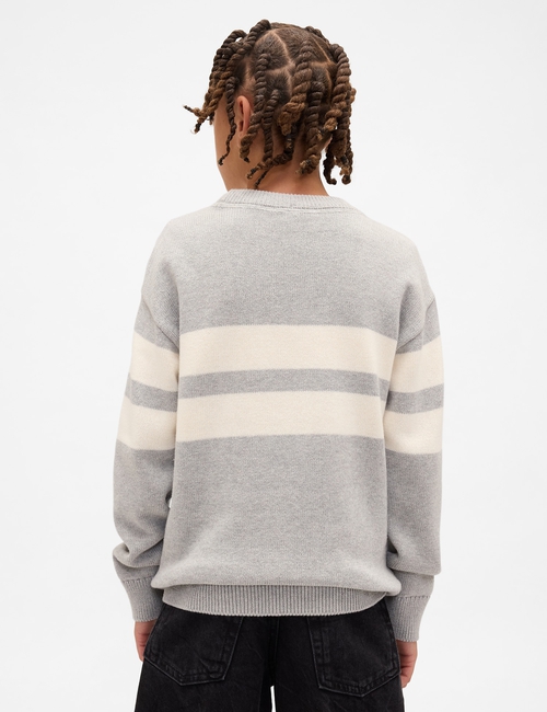 Kids Relaxed Crewneck Sweater