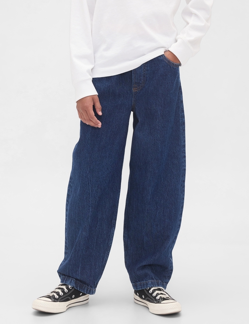 Kids Easy Baggy Barrel Jeans