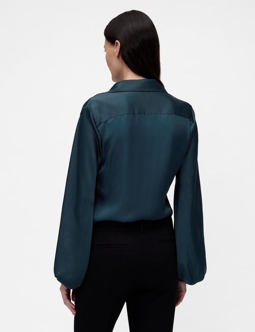 GAP STUDIO SATIN CLASSIC FITTED SHIRT