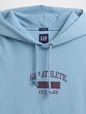 Heavyweight Oversized Logo Crop Hoodie