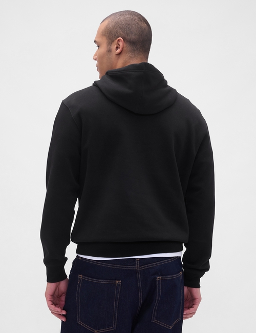 Relaxed Gap Mini-Logo Hoodie